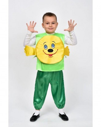 Детский карнавальный костюм "КОЛОБОК"
Карнавальный костюм "Колобок".
В комплекте. . фото 5