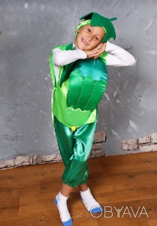 Детский карнавальный костюм "Огурец"
Детский карнавальный костюм Огурец.
В компл. . фото 1