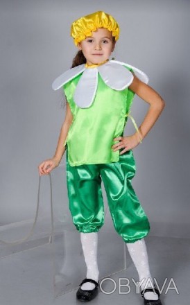 Дитячий карнавальний костюм Ромашки підійде хлопчикові дівчинці.
У комплекті кар. . фото 1
