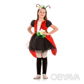 Карнавальный костюм для девочки "Божья коровка"
 
Детский карнавальный костюм Бо. . фото 1