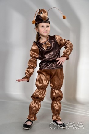 Дитячий карнавальний костюм "Мураха"
Дитячий карнавальний костюм Мураши. 
У комп. . фото 1