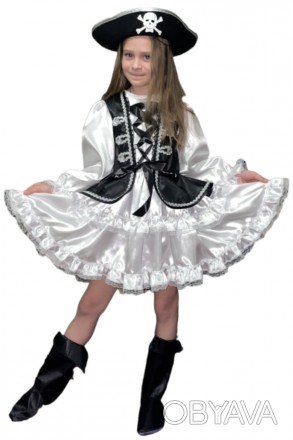  Детский карнавальный костюм "Пиратка"
Детский карнавальный костюм Пиратки для д. . фото 1