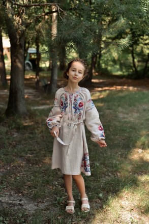 Дитяча блуза для дівчинки «ВЫШИВАНКА».
Стильна вишиванка для дівчинки з вишитими. . фото 9