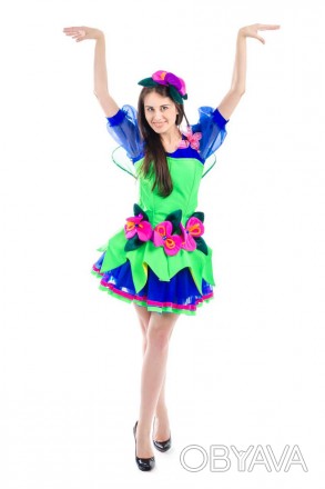 
Взрослый карнавальный костюм для аниматора Фея Орхидея
В комплекте: юбка, блуза. . фото 1