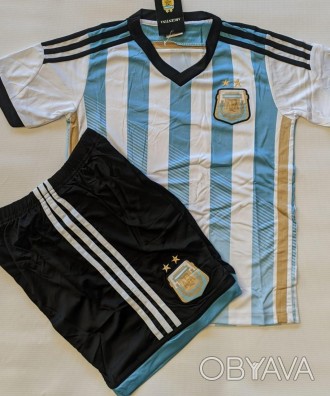 Футбольная форма сборной Аргентины,детская, подростковая.
Футболка Сборной Арген. . фото 1
