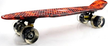  Скейтборд Penny Board Fire - это не только качественный и прочный инструмент дл. . фото 4