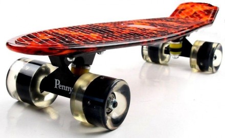  Скейтборд Penny Board Fire - это не только качественный и прочный инструмент дл. . фото 5