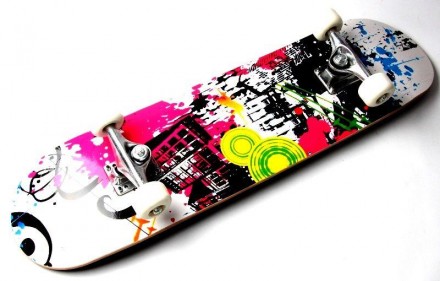.Скейтборд Print Rainbow - это яркий и стильный скейтборд для тех, кто ценит ком. . фото 7