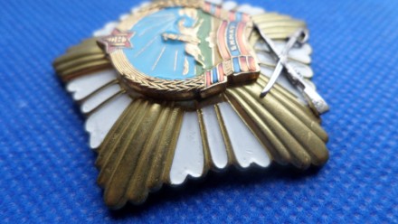 Монголия Орден Боевых Заслуг образца 2000 года без номера. . фото 3