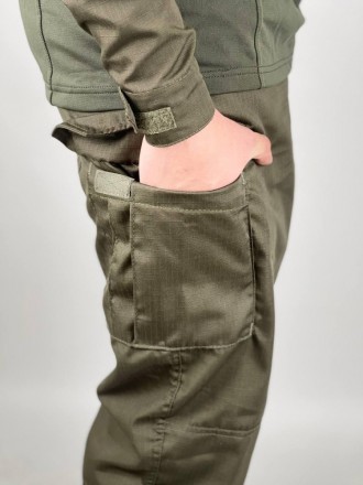 
 
 Власне виробництво 
Колір: хакі
Матеріал штани і рукава 65/35 бавовна поліес. . фото 8