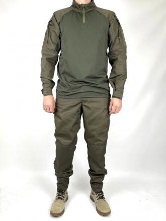 
 
 Власне виробництво 
Колір: хакі
Матеріал штани і рукава 65/35 бавовна поліес. . фото 2