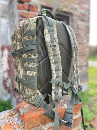 
 
 
тактичний рюкзак на 50 літрів, створений з високоякісної кордури та надійно. . фото 5