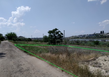 Приватизована земля 5 соток вид на пруды 600 м Николаев Терновка дача участок. Николаев. фото 1