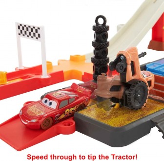 
	Гоняйте по Радиатор-Спрингс с игровым набором Disney и Pixar Cars Race & Go, к. . фото 7