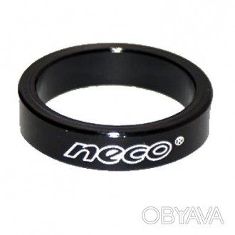 Проставочное кольцо 1-1/8" 10mm NECO черн. 10 шт. . фото 1