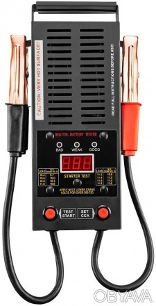 Neo Tools Тестер акумулятора 12В 125А, LCD дисплей