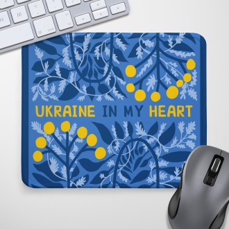 Коврик для мышки Ukraine in my heart Калина 24х20 см (KYL_22U012). Черновцы. фото 1 Коврик для мышки Ukraine in my heart Калина 24х20 см (KYL_22U012). Черновцы. фото 1