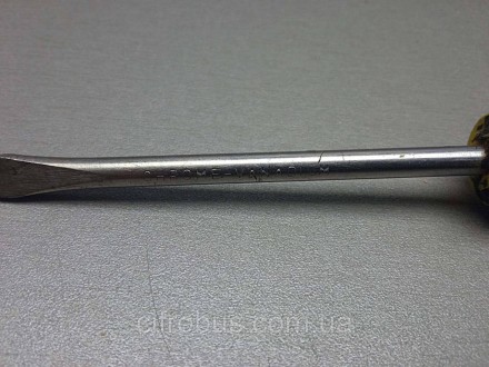 Викрутка плоска (15-20 см), із ізоляційною ручкою, яка не пропускає електричний . . фото 3