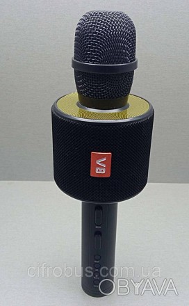 Беспроводной микрофон караоке с Bluetooth V8
Внимание! Комиссионный товар. Уточн. . фото 1