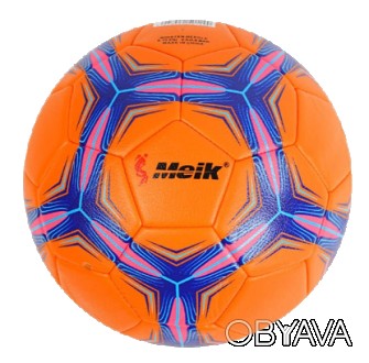 Футбольный мяч MEIK, белый, 5 размер, термополиуретан, резиновый баллон
Мяч футб. . фото 1