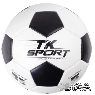 Футбольный мяч, TK SPORT, 5 размер, полиуретан, резиновый баллон с ниткой
Мяч фу. . фото 1