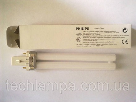 Лампа philips pl-s 9w/01/2p
Прибор с лампой PHILIPS PL-S 9W/01/2P 1CT для лечени. . фото 2