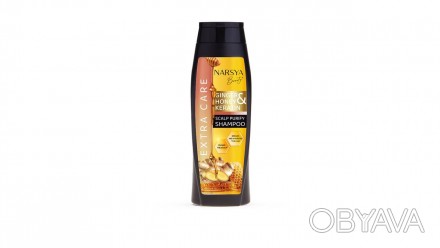 Шампунь для волос с имбирем и медом Ginger&Honey&Keratin от Arsy Cosmetics 450 м