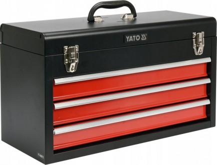 Кейс для инструментов Yato YT-08873
Характеристики:
	
	Ящик YATO для ручного инс. . фото 3