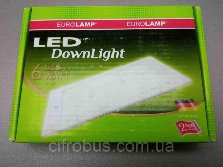Вбудовані світильники Б/У Eurolamp LED-DLS-6/3. Київ. фото 1 Вбудовані світильники Б/У Eurolamp LED-DLS-6/3. Київ. фото 1