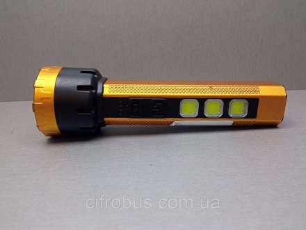 Фонарь ручной Q-LED66 аккумуляторный LED фонарик 
Внимание! Комиссионный товар. . . фото 3
