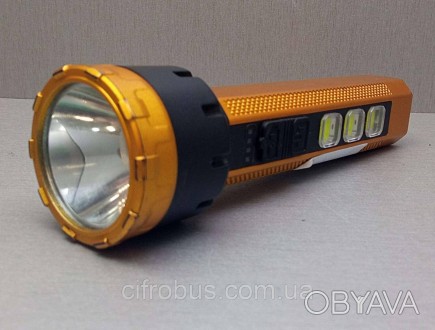 Фонарь ручной Q-LED66 аккумуляторный LED фонарик 
Внимание! Комиссионный товар. . . фото 1