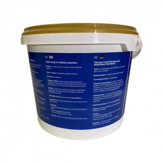Черный жидкий наливной акрил для реставрации ванн Plastall Premium® 1.7 м (П. . фото 6
