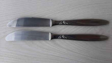 Столовые Ножи Solingen Rostfrei (2 шт)

Германия, винтаж
Длина рукоятки 11,9 . . фото 4