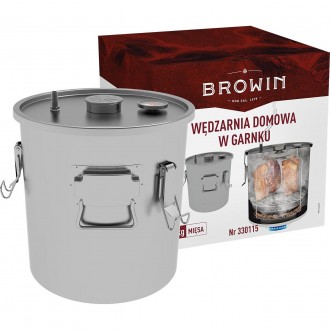 Коптильная для газовой плиты на 5 кг мяса Browin (330115). Чернигов. фото 1 Коптильная для газовой плиты на 5 кг мяса Browin (330115). Чернигов. фото 1