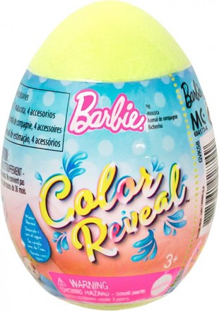 Цветное перевоплощение питомцы Барби в пасхальном яйце Barbie Color Reveal Pet S. . фото 5