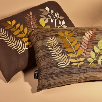 Декоративна подушка з вишивкою FLORA ТМ IDEIA - це гарний та затишний елемент де. . фото 2