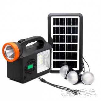 Автономная солнечная система GD102 отлично подходит как для домашнего пользовани. . фото 1