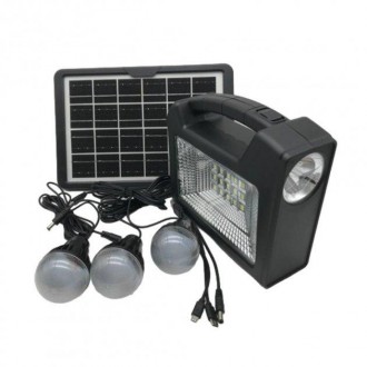 Фонарь Solar light system CL-28 с солнечной панелбю 3-мя лампочками
Портативную . . фото 2