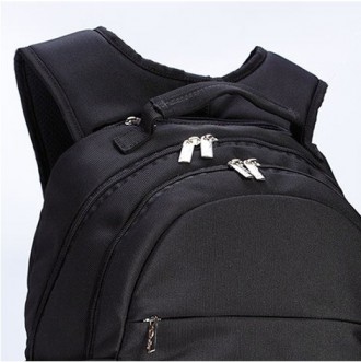 Молодежный школьный рюкзак из плотной не промокаемой ткани, с двумя регулируемым. . фото 4