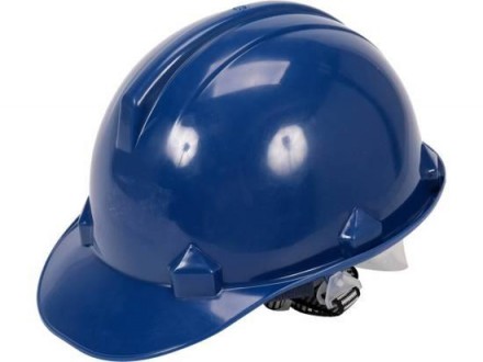 Каска для захисту голови VOREL синя з матеріалу HDPE VR-74175. Тернопіль. фото 1 Каска для захисту голови VOREL синя з матеріалу HDPE VR-74175. Тернопіль. фото 1