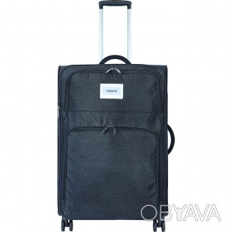 Тканинні валізи Bagland великого розміру: зручність і легкість подорожей Збираєт. . фото 1