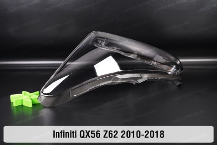 Стекло на фару Infiniti QX56 Z62 (2014-2018) II поколение рестайлинг левое.
В на. . фото 9