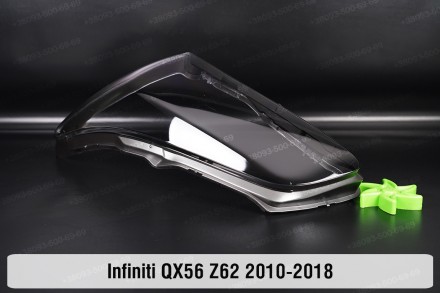 Стекло на фару Infiniti QX56 Z62 (2014-2018) II поколение рестайлинг левое.
В на. . фото 6