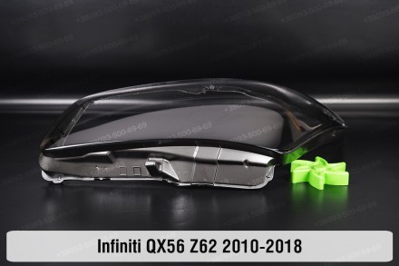 Стекло на фару Infiniti QX56 Z62 (2014-2018) II поколение рестайлинг левое.
В на. . фото 5