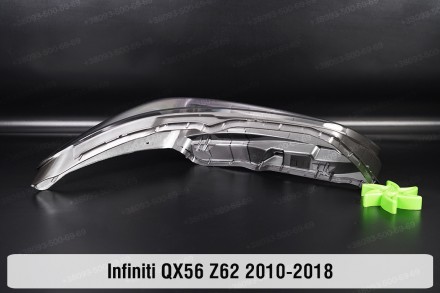 Стекло на фару Infiniti QX56 Z62 (2014-2018) II поколение рестайлинг левое.
В на. . фото 8