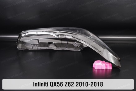 Стекло на фару Infiniti QX56 Z62 (2014-2018) II поколение рестайлинг правое.
В н. . фото 9