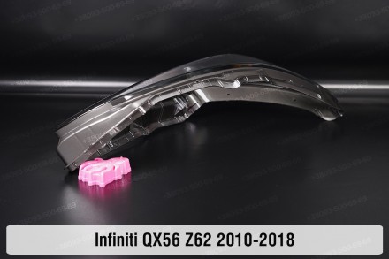 Стекло на фару Infiniti QX56 Z62 (2014-2018) II поколение рестайлинг правое.
В н. . фото 5