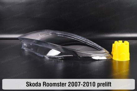 Стекло на фару Skoda Roomster (2007-2010) I поколение дорестайлинг левое.
В нали. . фото 7