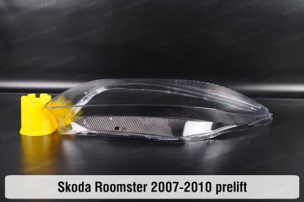 Стекло на фару Skoda Roomster (2007-2010) I поколение дорестайлинг левое.
В нали. . фото 9