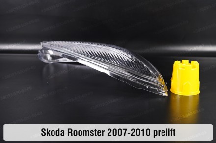 Скло на фару Skoda Roomster (2007-2010) I покоління дорестайлінг праве.
У наявно. . фото 4